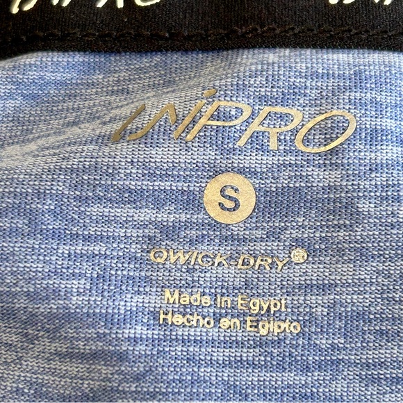 Unipro Sz S Heather Blue Tank Top Moisture Wicking NWT - Picture 6 of 9